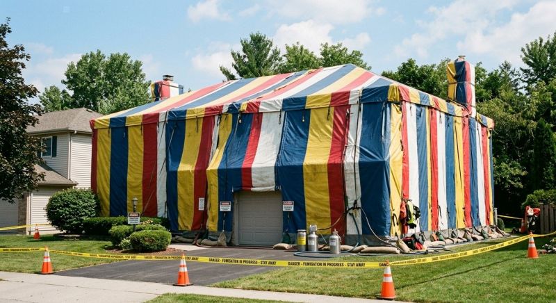 Termite Tenting in Woodbridge, VA