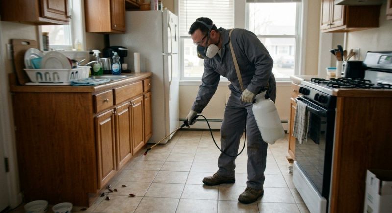 Roach Fumigation in Naperville, IL