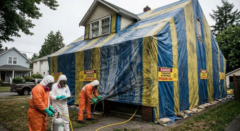 Tent Fumigation in Santa Fe, NM