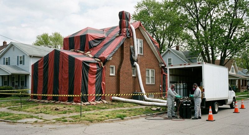 Termite Tenting in Woodbridge, VA