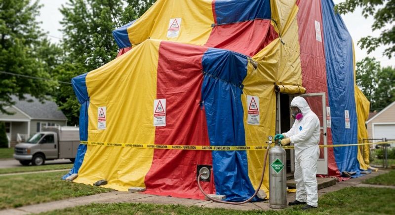 Termite Tenting in Madison, WI